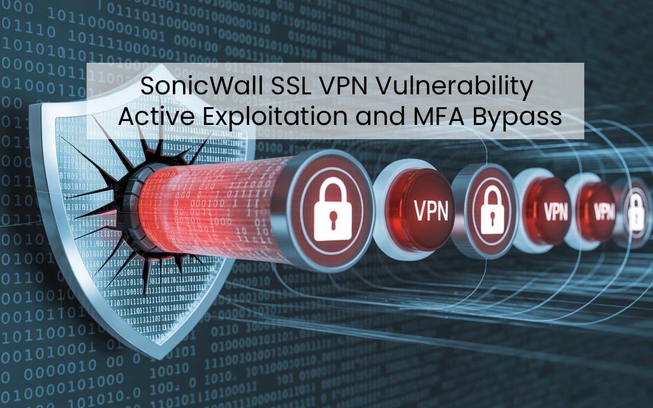 SonicWall SSL VPN Vulnerability Active Exploitation and MFA Bypass